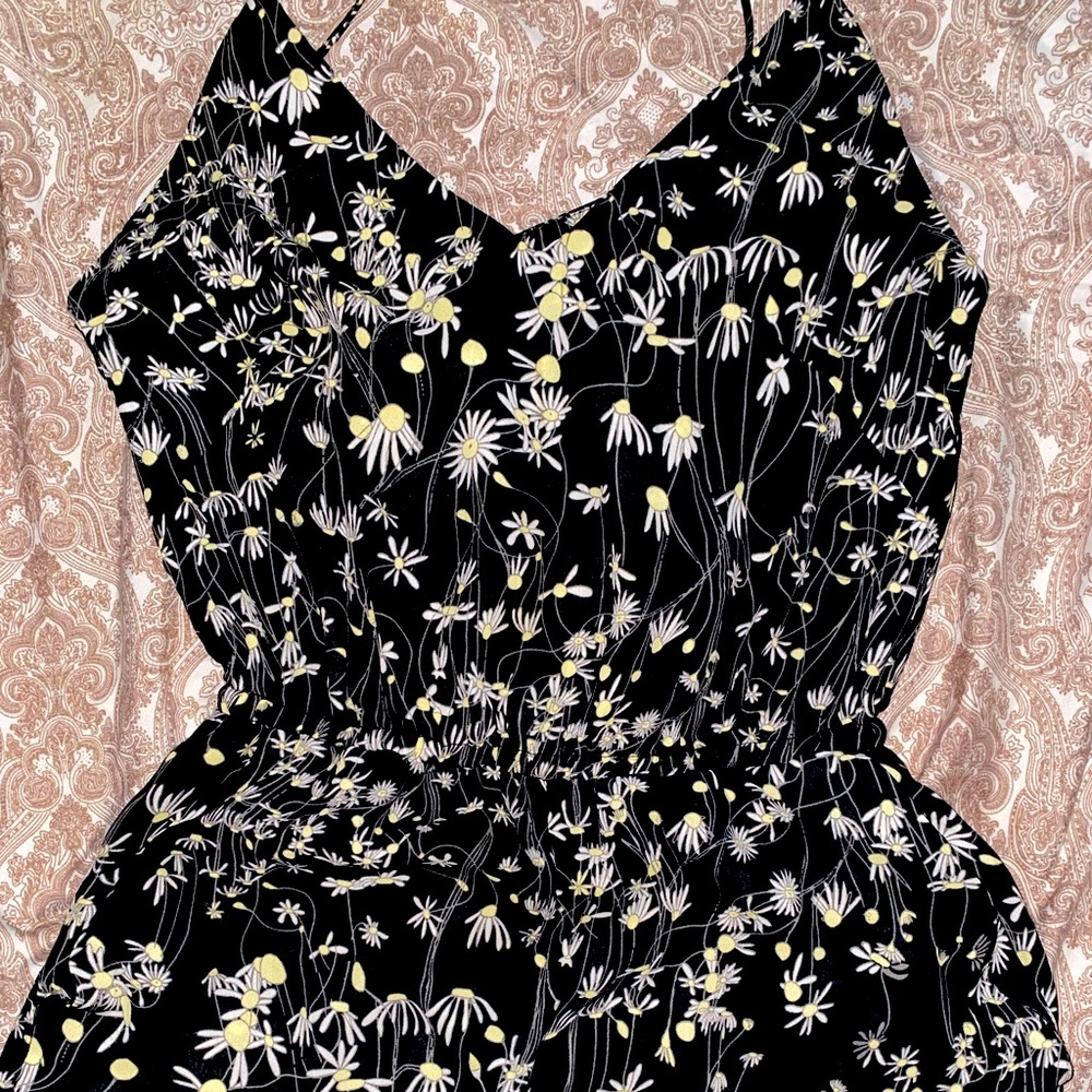 H&M flowered jumpsuit